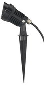 Sygonix SY-6612934 LED-es kerti lámpa LED LED 1 W Fekete 2. bélyegkép