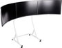 Thermaltake Monitor tartó Triple Monitor Stand for Cockpit White 3 Kijelző(k) 139,7 cm (55) Fehér bélyegkép