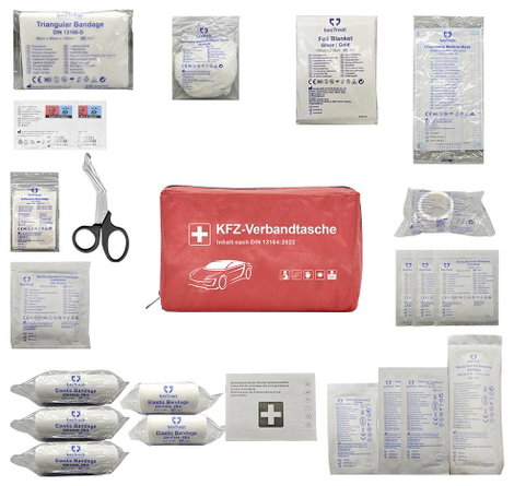 besTreat first aid kit Elsősegély táska Busz, Lakókocsik, Személygépkocsi, SUV (H x Sz x Ma) 130 x 2 5. kép