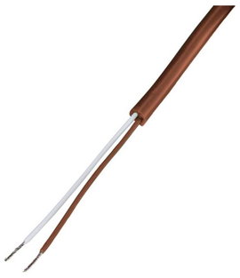 B + B Thermo-Technik Hőelem vezeték 0.22 mm² Barna, Fehér 0230 0283-21 méteráru