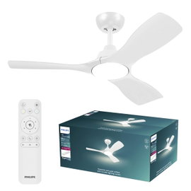 Philips LED Olas Mennyezeti ventilátor 30 W Távirányítóval, Dimmelhető