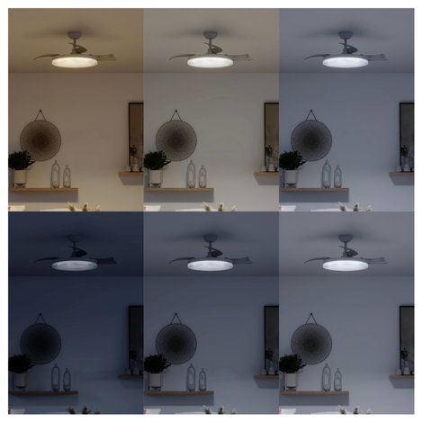 Philips LED Solr Mennyezeti ventilátor 32 W Távirányítóval, Dimmelhető 6. kép