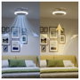 Philips LED Amigo Mennyezeti ventilátor 40 W Távirányítóval, Dimmelhető 6. bélyegkép
