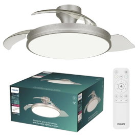 Philips LED Atlas Mennyezeti ventilátor 28 W Távirányítóval, Dimmelhető