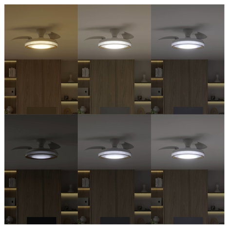 Philips LED Bliss Mennyezeti ventilátor 28 W Távirányítóval, Dimmelhető 7. kép