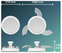 Philips LED Bliss Mennyezeti ventilátor 28 W Távirányítóval, Dimmelhető 9. bélyegkép