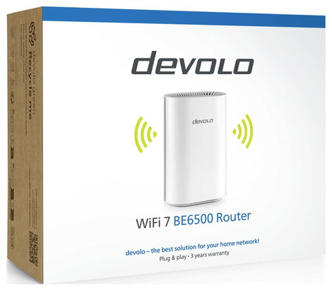 Devolo BE6500 WLAN router 2.4 GHz, 5 GHz, 6 GHz 6.5 GBit/s 5. kép