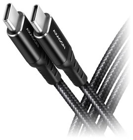AXAGON USB C kábel USB 2.0 USB-C® dugó 3 m Fekete BUCM-CM30AB