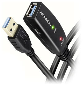 AXAGON USB kábel USB 3.2 Gen1 USB-A alj, USB-A dugó 5 m ADR-305