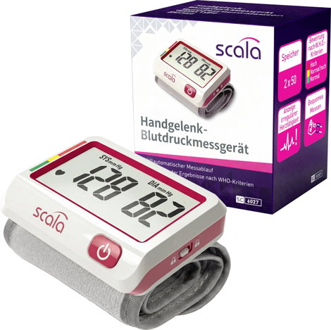 Scala SC 6027 60280 Vérnyomásmérő Csukló