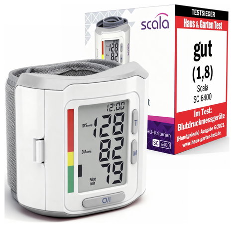 Scala SC 6400 2187 Vérnyomásmérő Csukló 6. kép