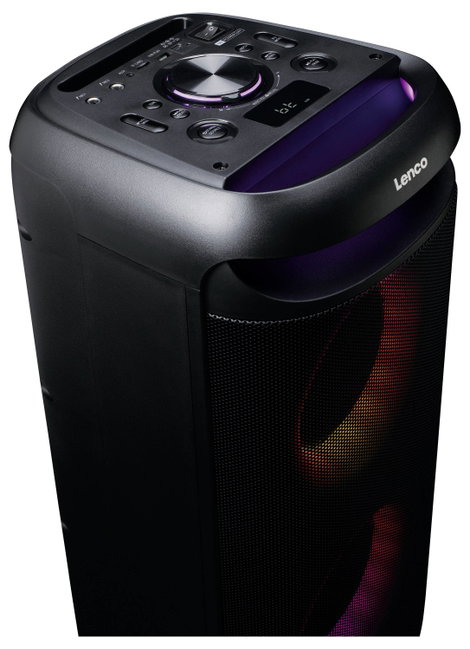 Lenco PA-210BK Bluetooth hangfal Fekete 11. kép