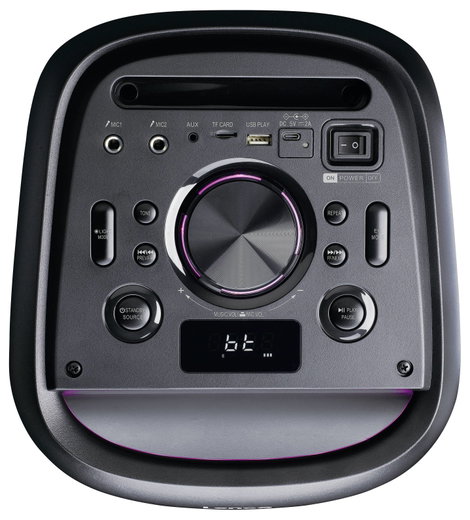 Lenco PA-210BK Bluetooth hangfal Fekete 12. kép