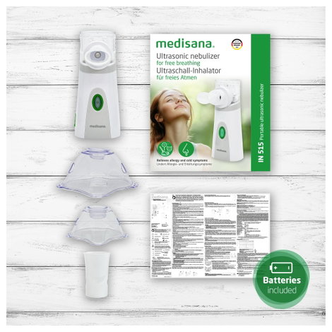 Medisana IN 515 tragbarer Ultraschallvernebler Inhalátor 5. kép