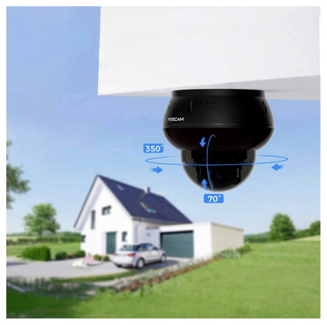 Foscam D8ET black D8ET black Vezetékes IP Megfigyelő kamera 3840 x 2160 pixel 8. kép