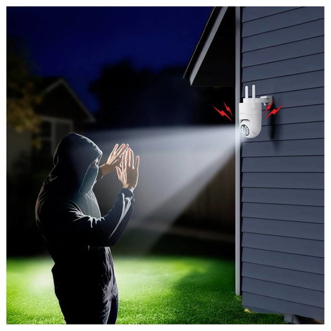 Foscam PD8 PD8 Vezeték nélküli, WLAN IP Megfigyelő kamera 3840 x 2160 pixel 13. kép