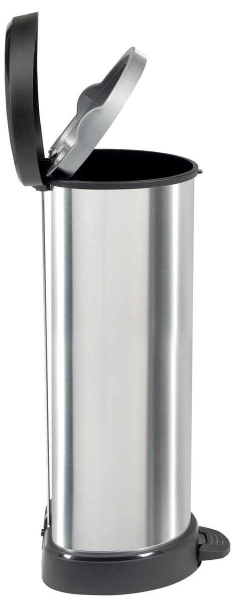 Curver E-COM - DECO 181125 Szemeteskuka Ezüst/rozsdamentes acél 1 db 3. kép
