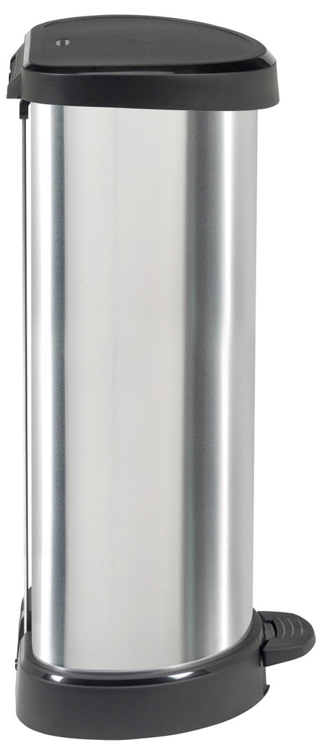 Curver E-COM - DECO 181125 Szemeteskuka Ezüst/rozsdamentes acél 1 db 5. kép