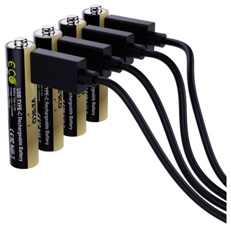 Verico LoopEnergy Pro AAA1125 USB-C® akku Lítiumion 750 mAh 1.5 V 4 db 2. kép