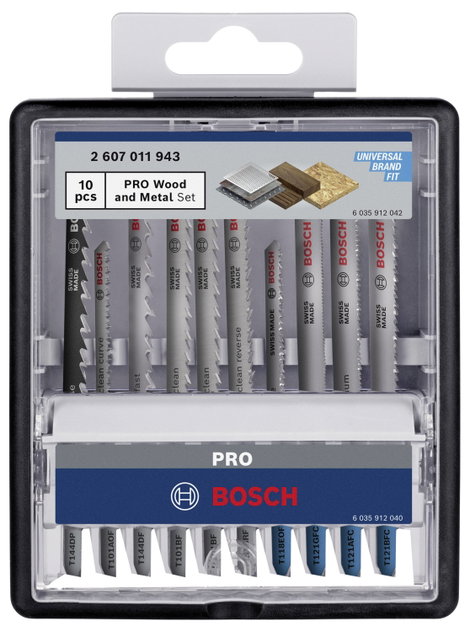 Bosch Accessories 2607011943 PRO Fa és Fém készlet, 100mm 1 db 3. kép