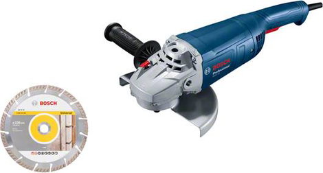Bosch Professional GWS 20-230 P 06018C1104920 Sarokcsiszoló B osztályos áru (sérült/hiányos csomagol