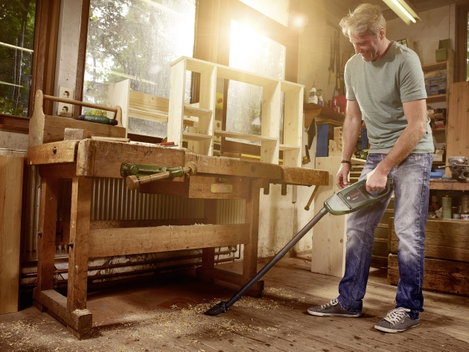 Bosch Home and Garden EasyVac 12 06033D0001920 Akkus kézi porszívó 12 V 12 V Akkuval, töltővel 3. kép