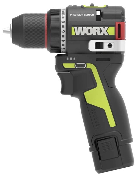 Worx WU927 Akkus ütvecsavarozó, Akkus fúrócsavarozó 12 V 2 Ah, 4 Ah Lítiumion 2. akkuval, Töltővel, 3. kép