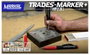 Markal TRADES-MARKER DRY 2IN1 22273 Lyuk jelölő 4 db 2. bélyegkép