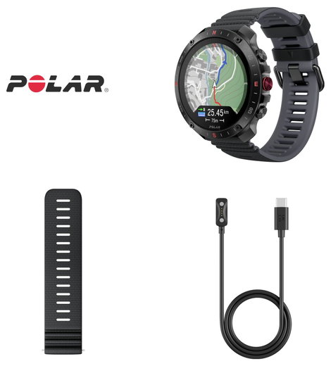 Polar Grit X2 Pro Sportóra Fekete 10. kép