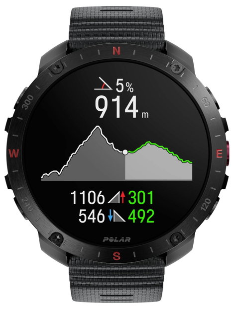 Polar Grit X2 Pro Sportóra Fekete 12. kép