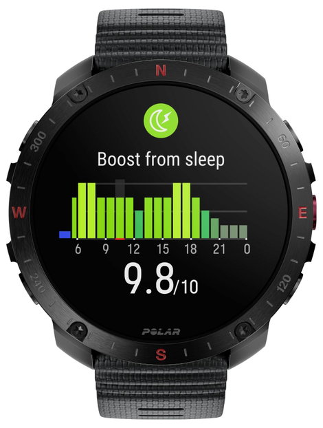 Polar Grit X2 Pro Sportóra Fekete 15. kép