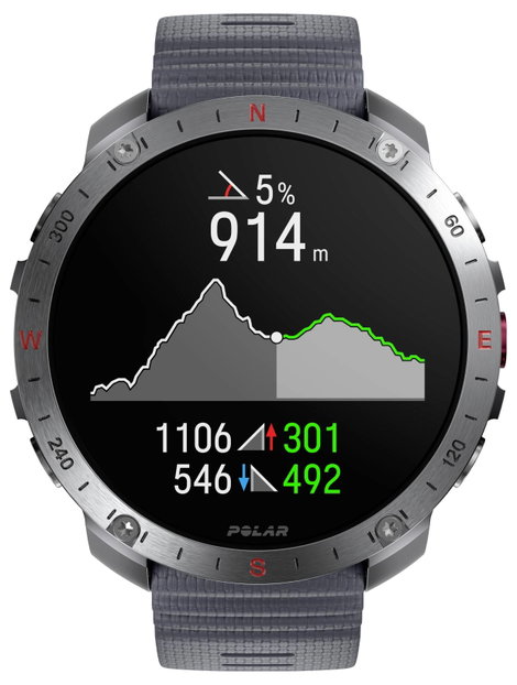 Polar Grit X2 Pro Sportóra Szürke 12. kép