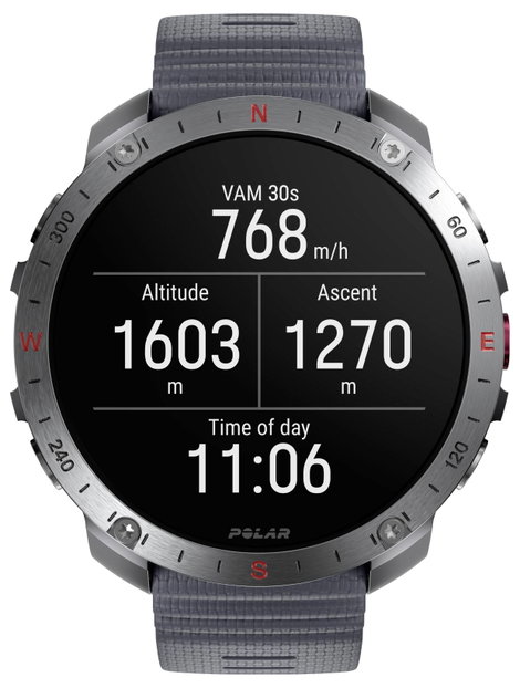 Polar Grit X2 Pro Sportóra Szürke 16. kép