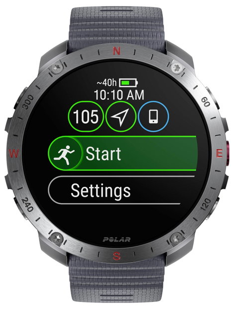 Polar Grit X2 Pro Sportóra Szürke 23. kép