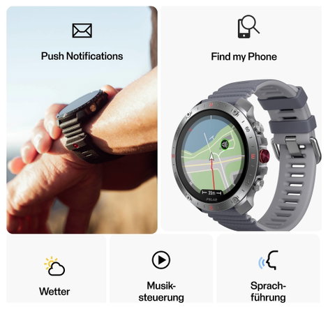 Polar Grit X2 Pro Sportóra Szürke 7. kép