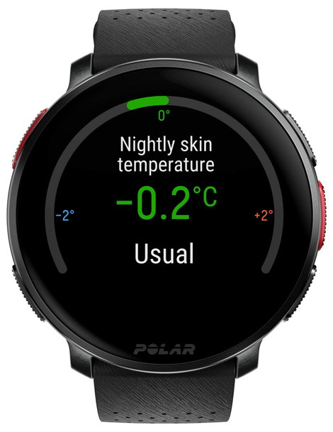 Polar Vantage V3 Sportóra Fekete 13. kép