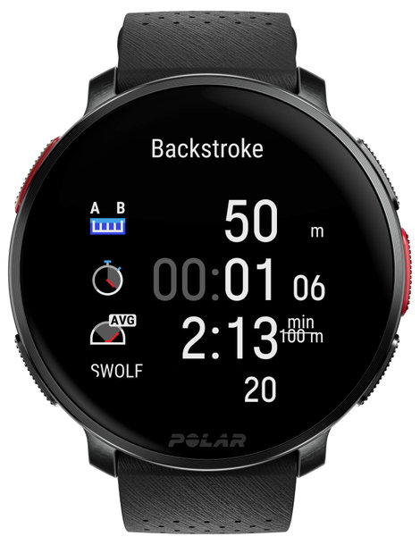 Polar Vantage V3 Sportóra Fekete 16. kép