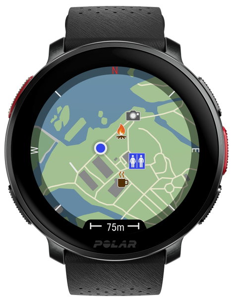 Polar Vantage V3 Sportóra Fekete 21. kép