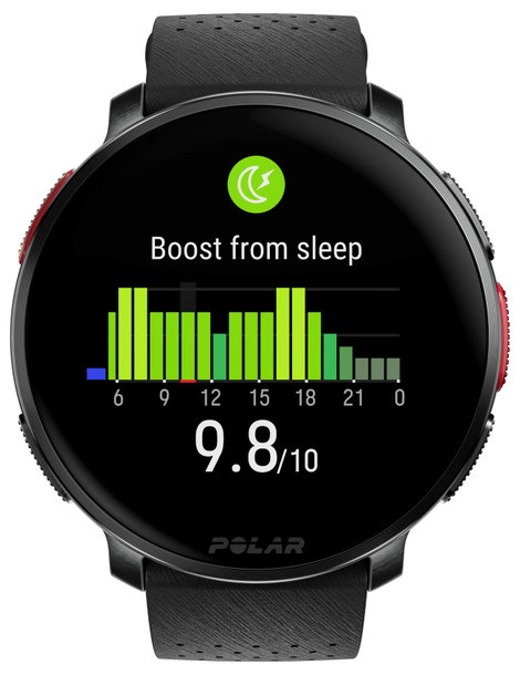 Polar Vantage V3 Sportóra Fekete 23. kép