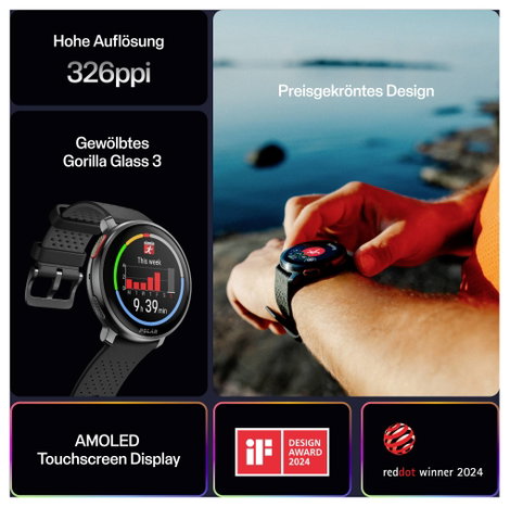 Polar Vantage V3 Sportóra Fekete 4. kép