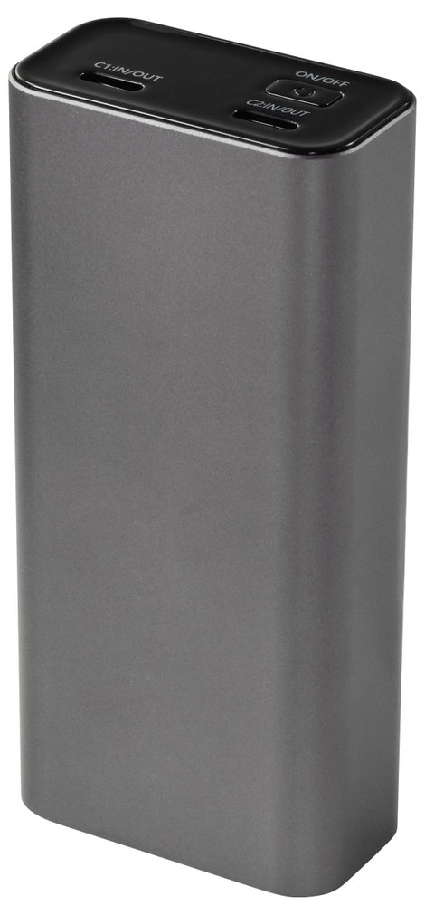 VOLTCRAFT VC-C902 Powerbank 10000 mAh Power Delivery 3.0 Lítiumion Szürke (matt) állapotjelző 3. kép