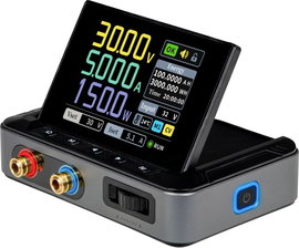 Joy-it PSM01150W Labortápegység, szabályozható 0 - 30 V 0 - 5 A 150 W USB-C, DC dugó, 5,5 mm