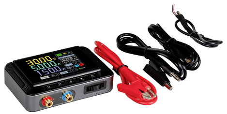 Joy-it PSM01150W Labortápegység, szabályozható 0 - 30 V 0 - 5 A 150 W USB-C, DC dugó, 5,5 mm 3. kép