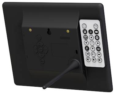 Braun Phototechnik DigiFrame 858 Digitális képkeret 20.3 cm 8 coll EEK: B (A - G) 1920 x 1080 Pixel  5. kép
