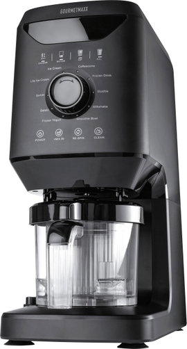 GourmetMaxx GOURMETmaxx Eismaschine 800W schwarz 2x 500ml Fagylaltkészítő 500 ml