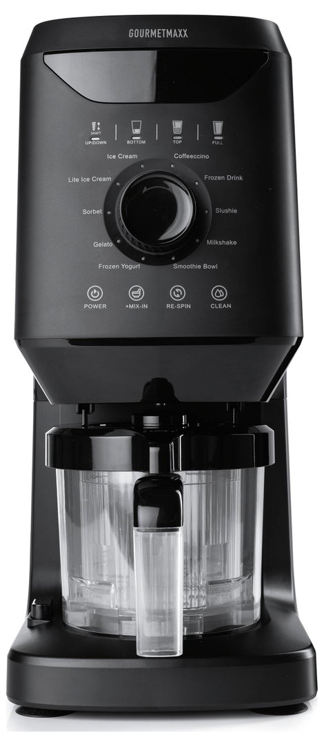 GourmetMaxx GOURMETmaxx Eismaschine 800W schwarz 2x 500ml Fagylaltkészítő 500 ml 3. kép
