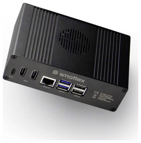 Smattex Raspberry Pi® 4 B 8 GB Házzal, Tápegységgel, Hűtőbordával, Noobs OS-sel 7. kép