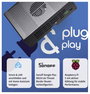 Smattex Raspberry Pi® 4 B 16 GB Házzal, Tápegységgel, Hűtőbordával, Noobs OS-sel 13. bélyegkép