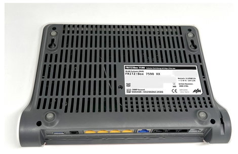 FRITZ! FRITZ!Box 7590 WLAN router modemmel Beépített modem: VDSL, ADSL 2.4 GHz, 5 GHz 2533 MBit/s Fe 6. kép