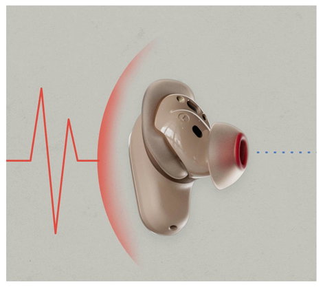 Skullcandy Method 360 ANC Sound By Bose Primer In Ear fejhallgató Bézs 4. kép